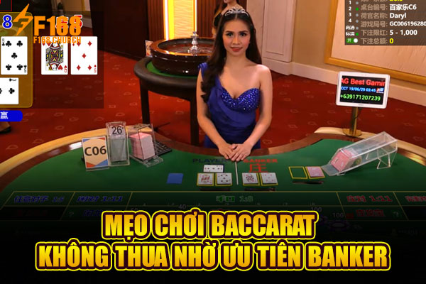 Mẹo chơi Baccarat không thua nhờ ưu tiên Banker Mẹo chơi Baccarat không thua nhờ ưu tiên Banker